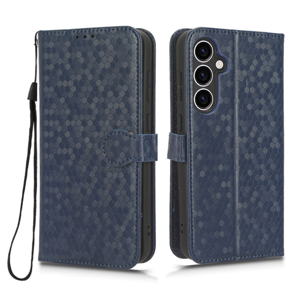 For Samsung Galaxy M34 5G F34 5G PU Leather Stand Phone Case Dot Imprinted Wallet Cover For Samsung Galaxy M34 5G F34 5G PU Leather Stand Phone Case Dot Imprinted Wallet Cover